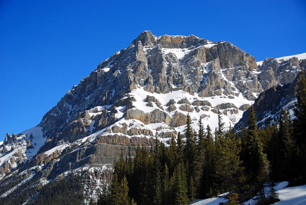 20 Mount Andromache From Icefields Parkway